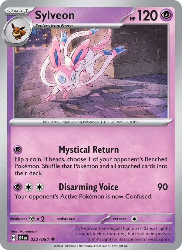 Sylveon — Pokémon card