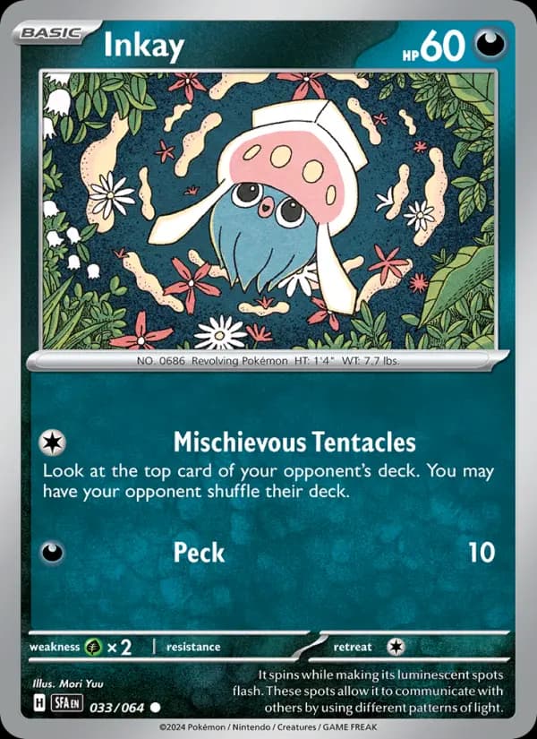 Inkay — Pokémon card