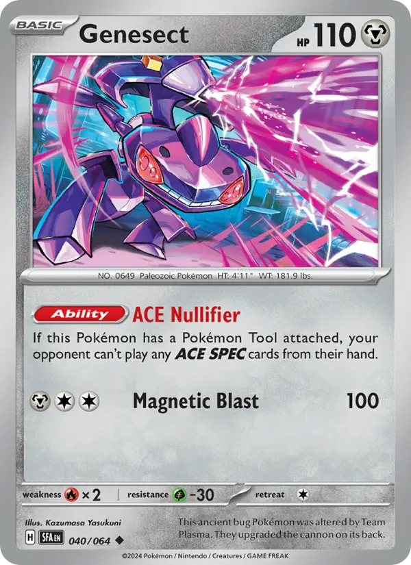 Genesect — Pokémon card