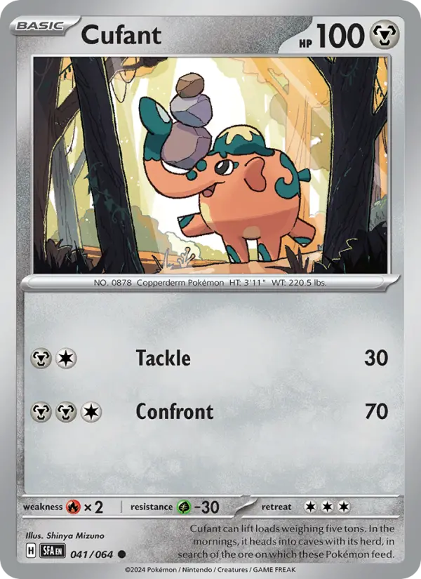Cufant — Pokémon card