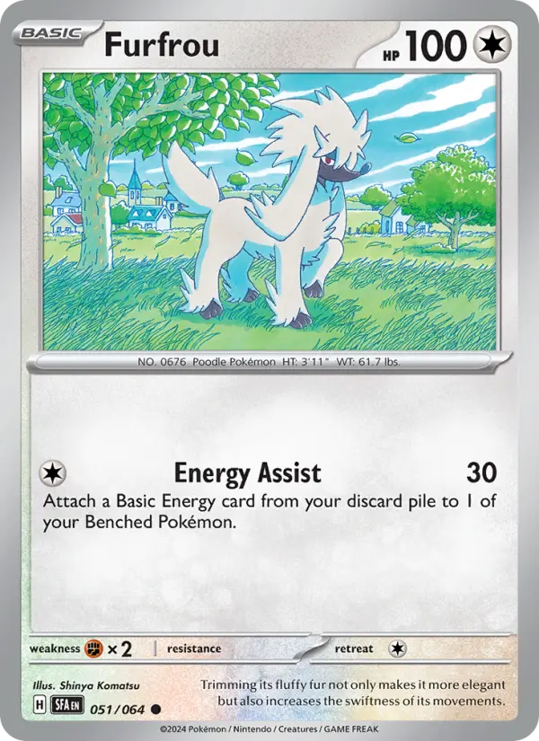 Furfrou — Pokémon card