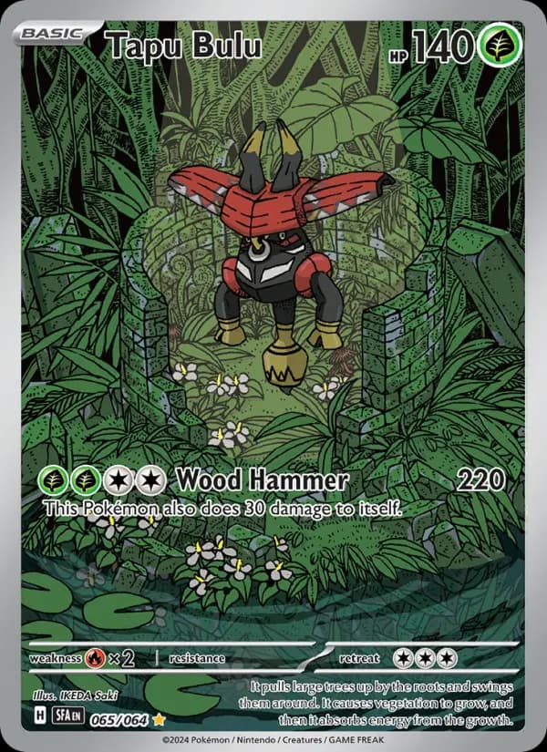 Tapu Bulu — Pokémon card