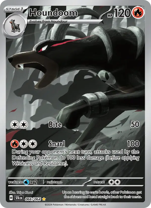 Houndoom — Pokémon card
