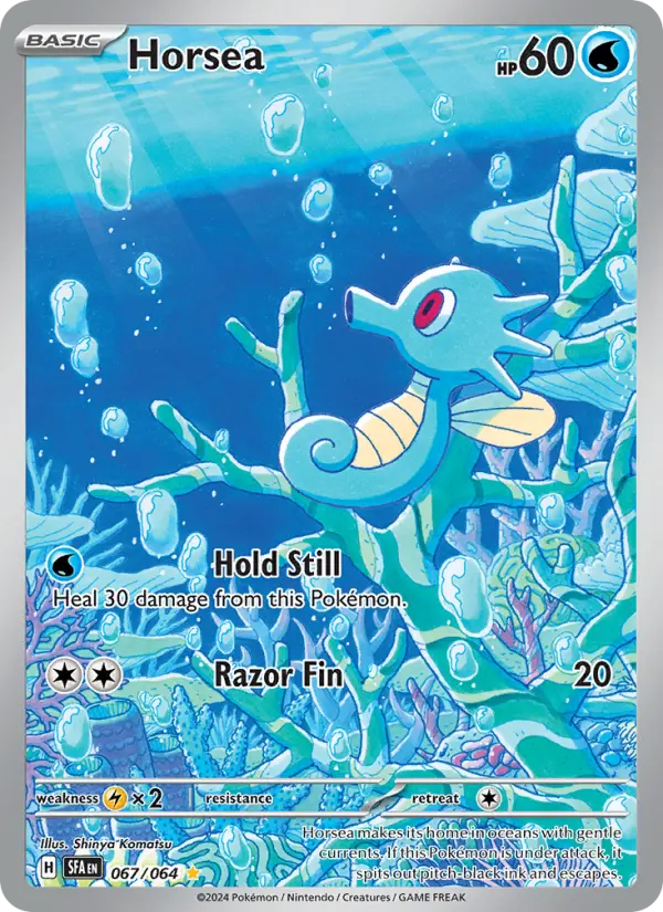 Horsea — Pokémon card