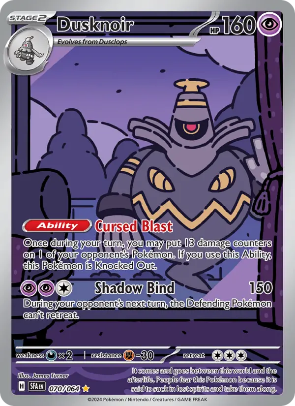 Dusknoir — Pokémon card