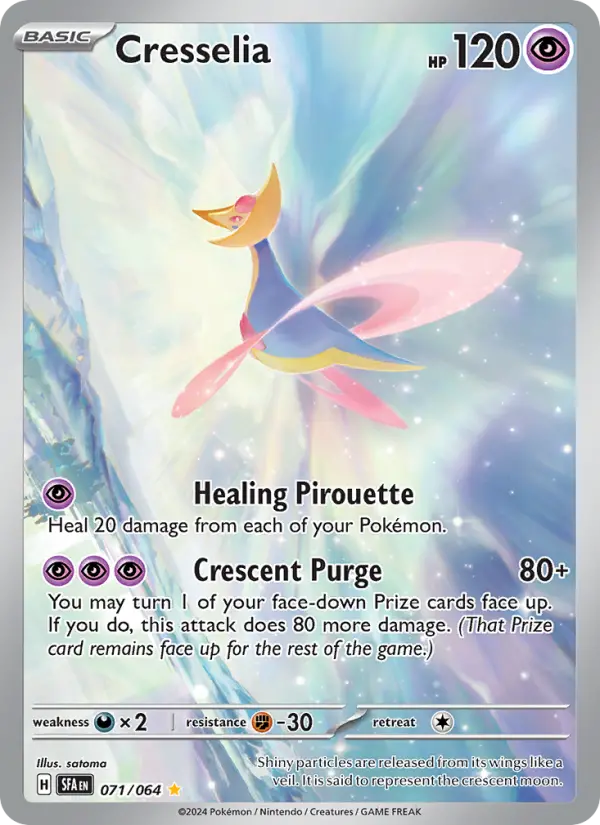 Cresselia — Pokémon card