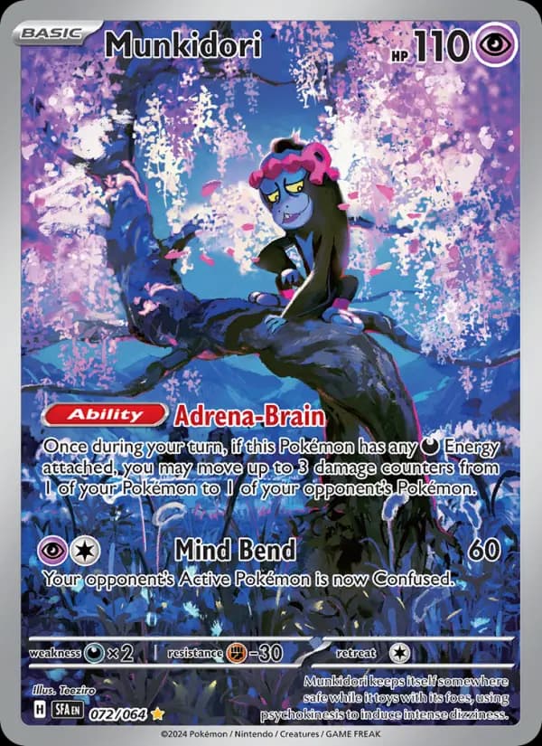 Munkidori — Pokémon card