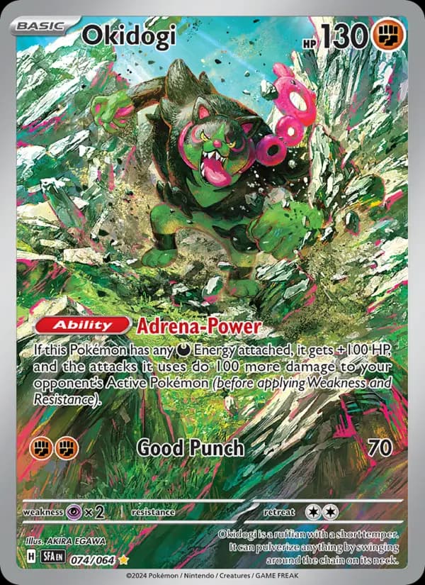 Okidogi — Pokémon card