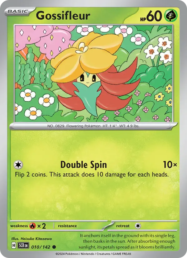 Gossifleur — Pokémon card