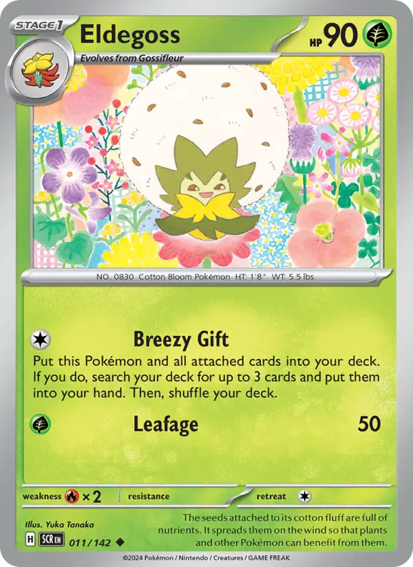 Eldegoss — Pokémon card