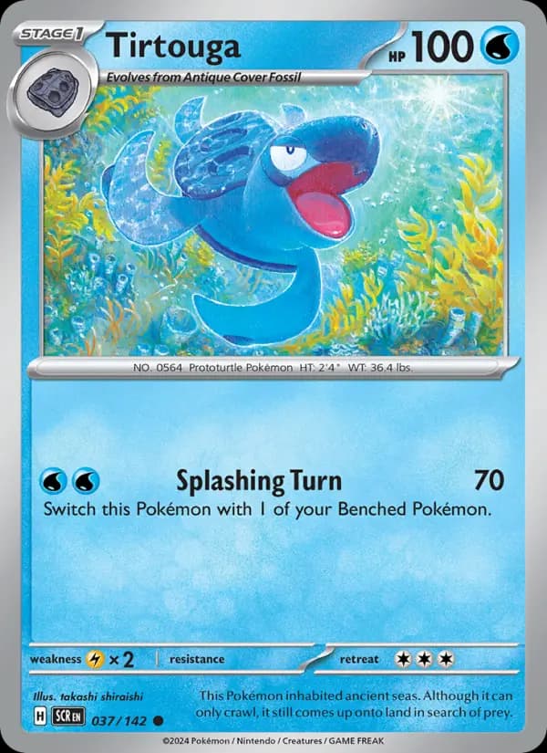 Tirtouga — Pokémon card