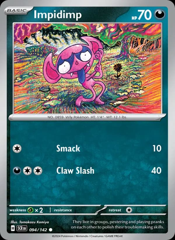 Impidimp — Pokémon card