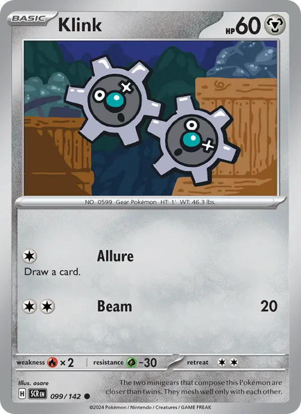 Klink — Pokémon card
