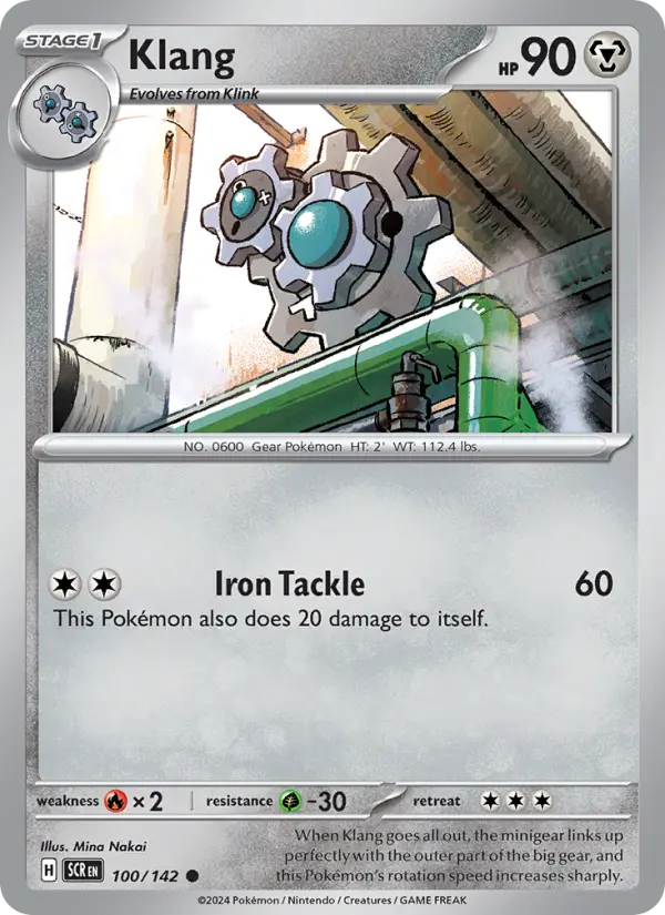Klang — Pokémon card