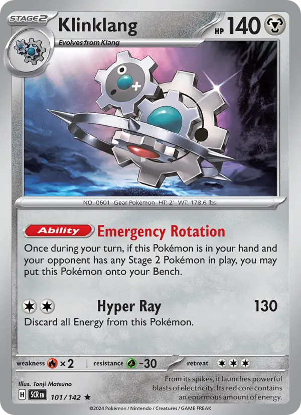 Klinklang — Pokémon card