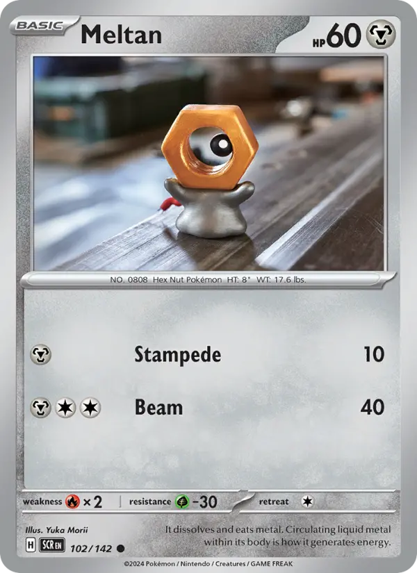 Meltan — Pokémon card