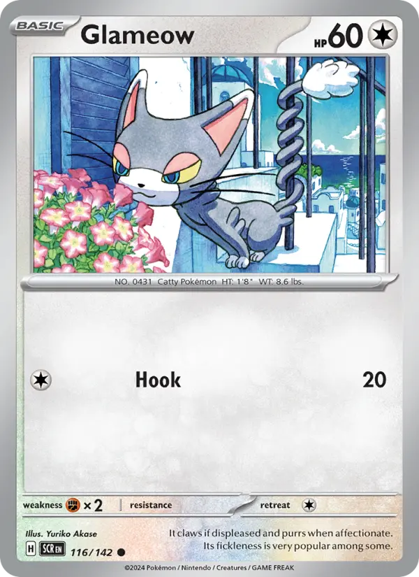 Glameow — Pokémon card