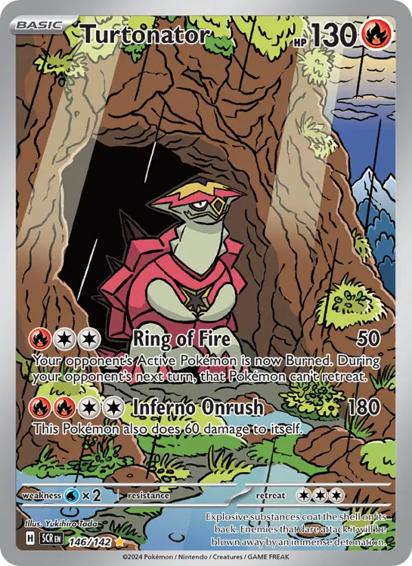 Turtonator — Pokémon card