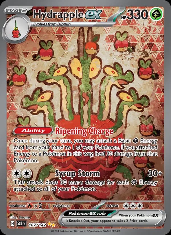 Hydrapple ex — Pokémon card