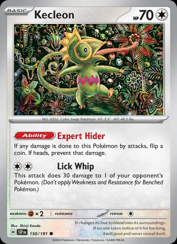 Kecleon — Pokémon card