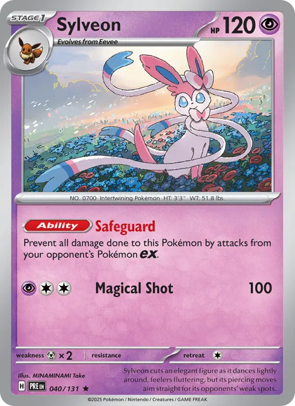 Sylveon — Pokémon card