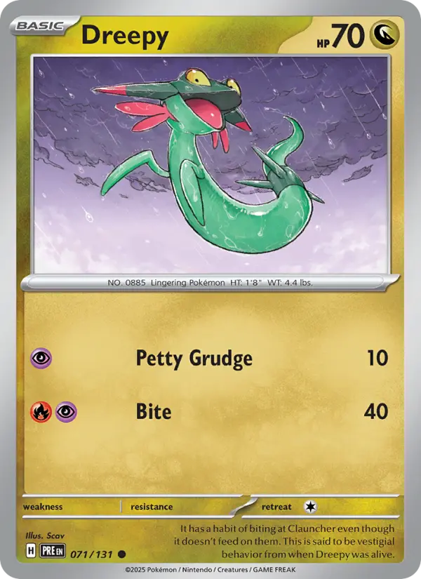Dreepy — Pokémon card