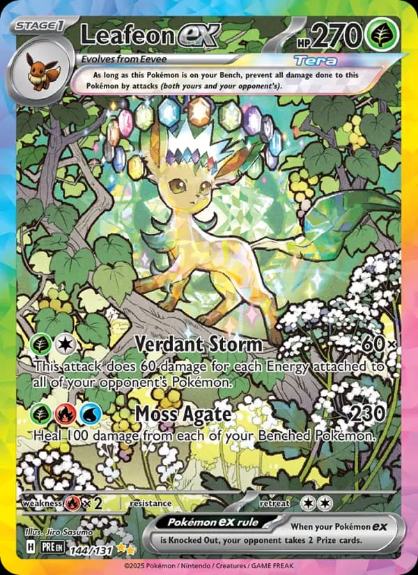Leafeon ex — Pokémon card
