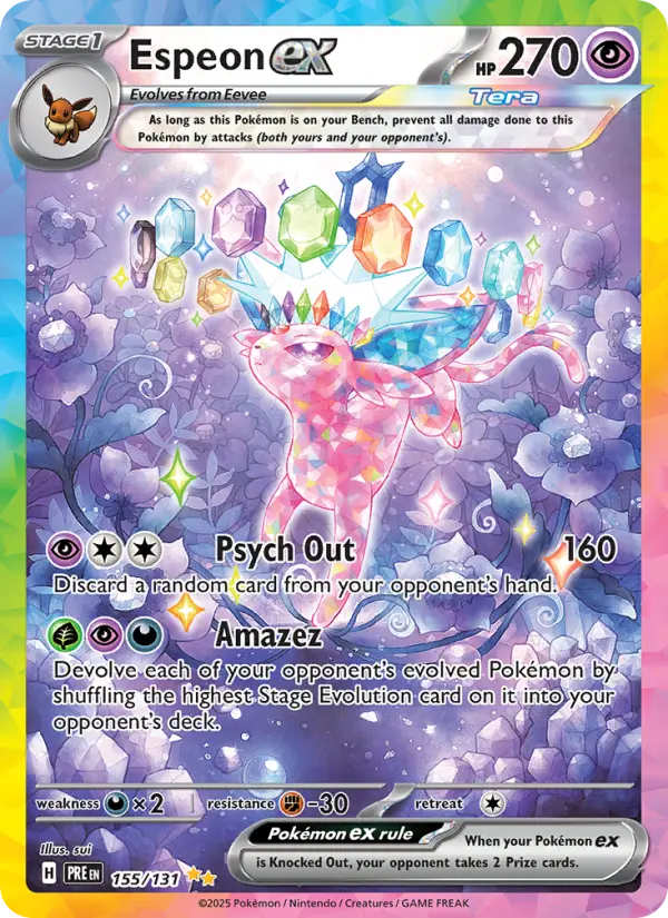 Espeon ex — Pokémon card