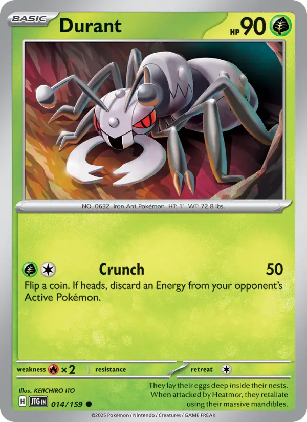 Durant — Pokémon card