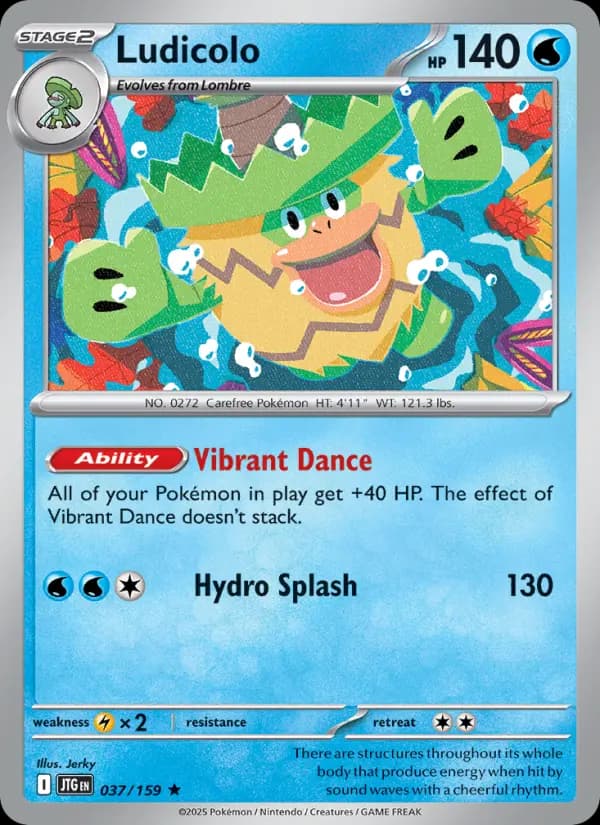 Ludicolo — Pokémon card