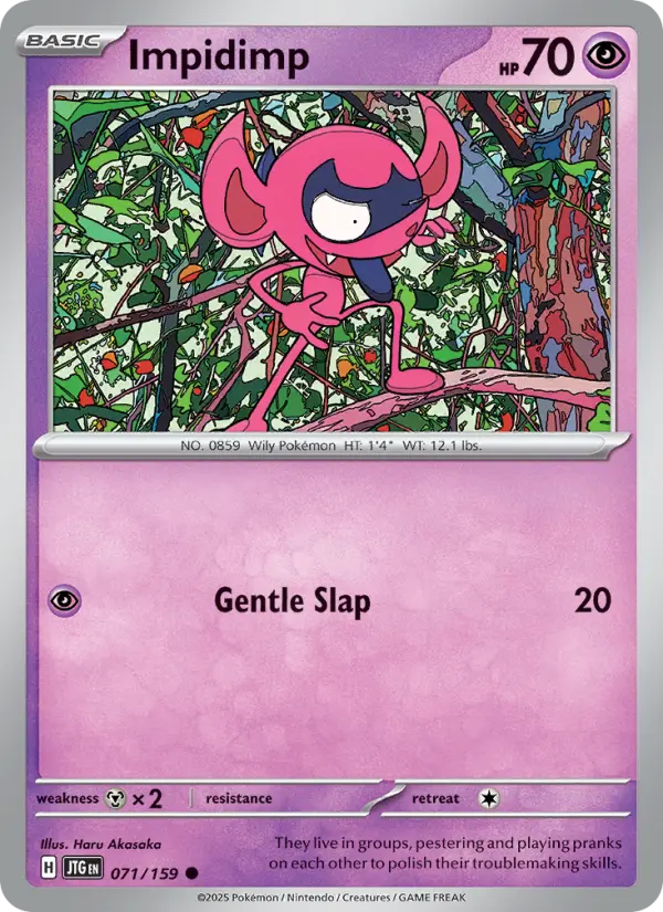 Impidimp — Pokémon card
