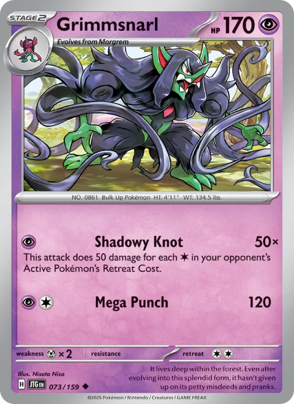 Grimmsnarl — Pokémon card