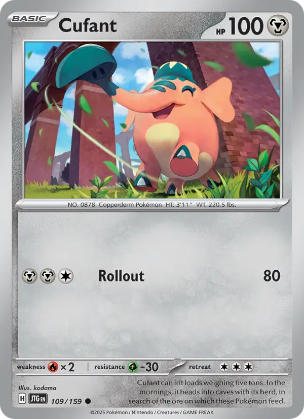 Cufant — Pokémon card