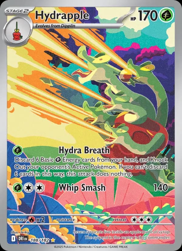 Hydrapple — Pokémon card