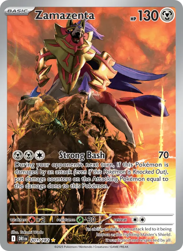 Zamazenta — Pokémon card