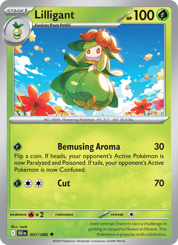 Lilligant — Pokémon card