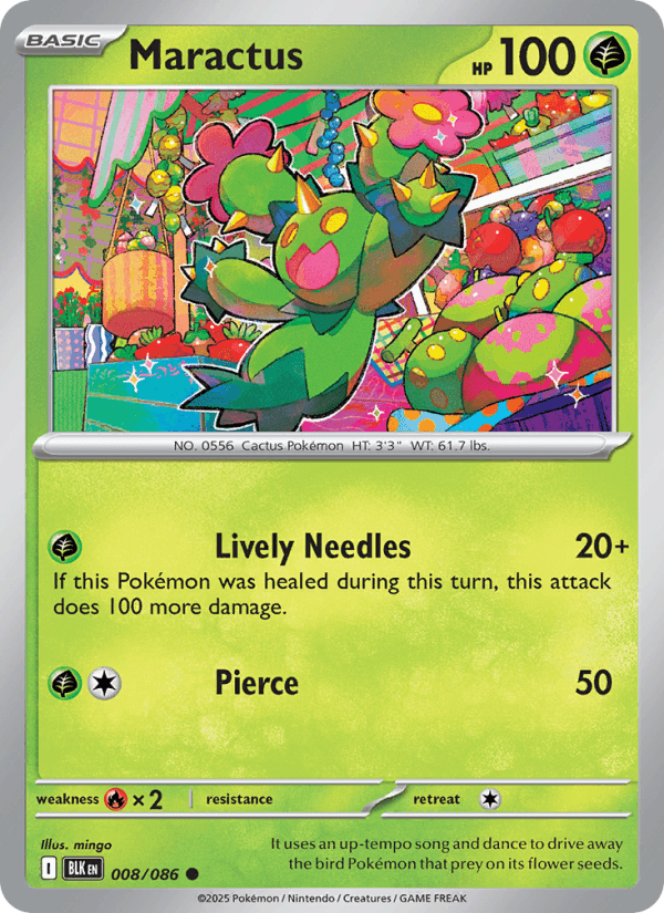 Maractus — Pokémon card