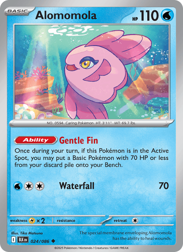 Alomomola — Pokémon card