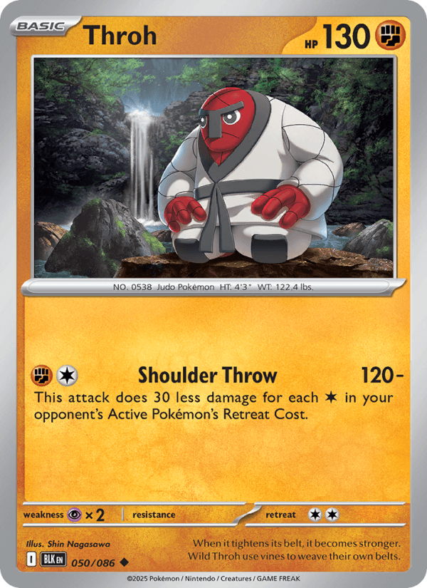 Throh — Pokémon card