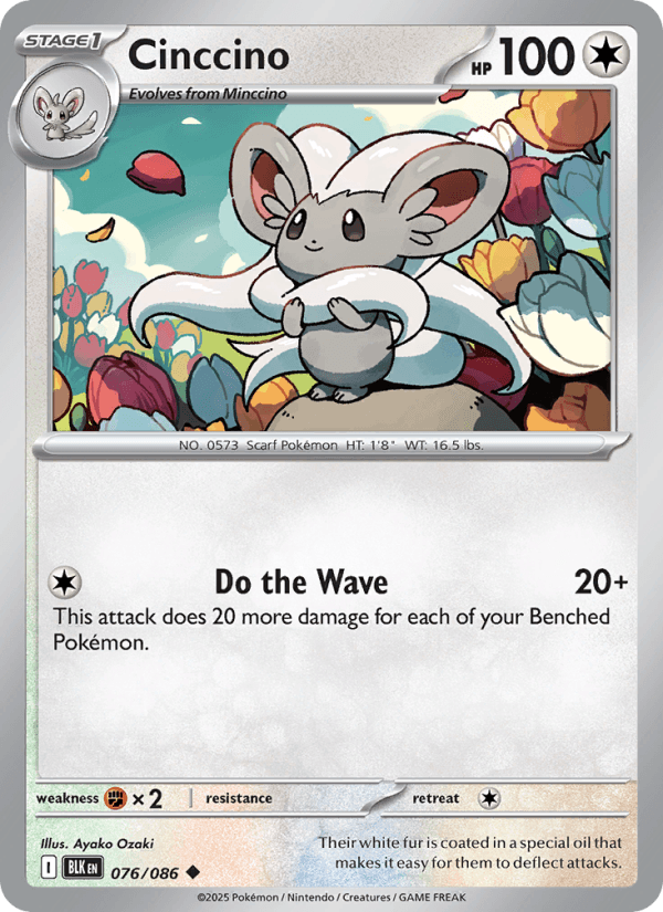 Cinccino — Pokémon card