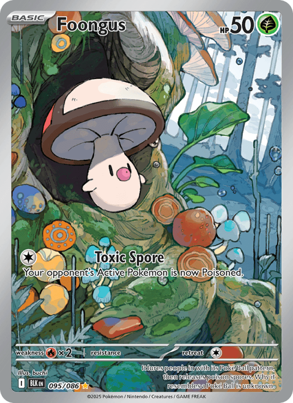 Foongus — Pokémon card
