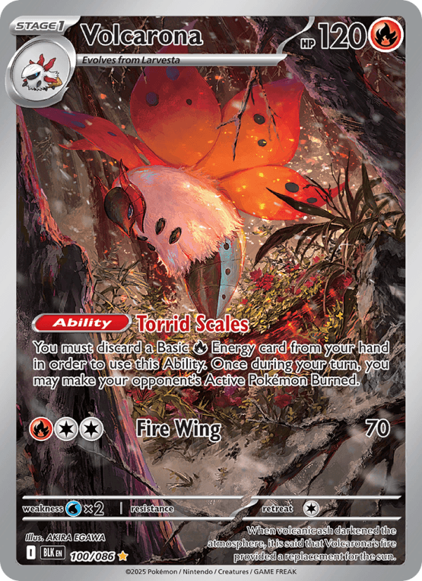 Volcarona — Pokémon card