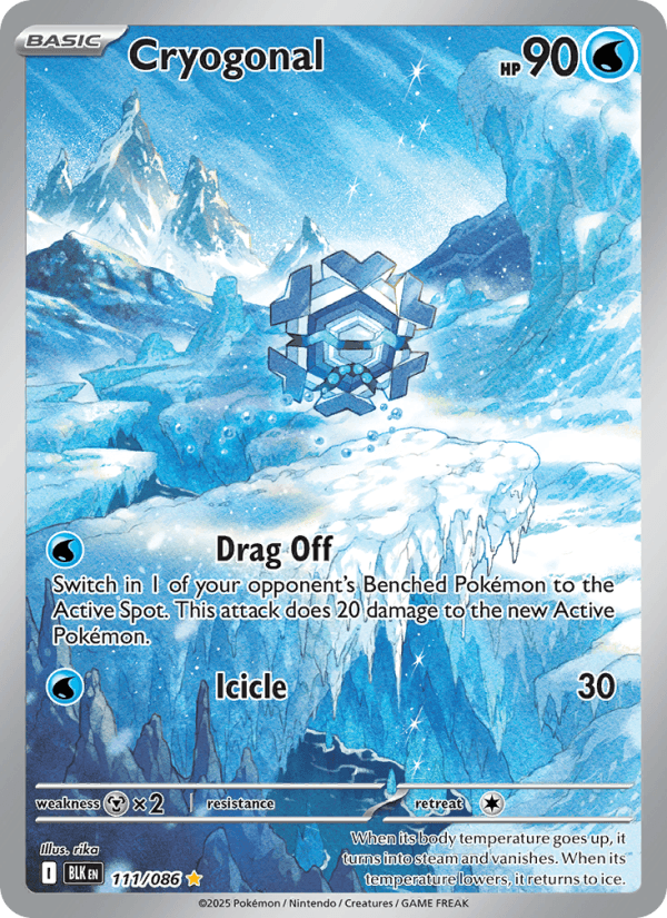 Cryogonal — Pokémon card