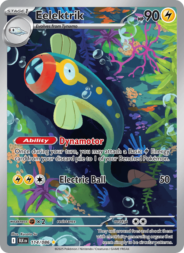 Eelektrik — Pokémon card