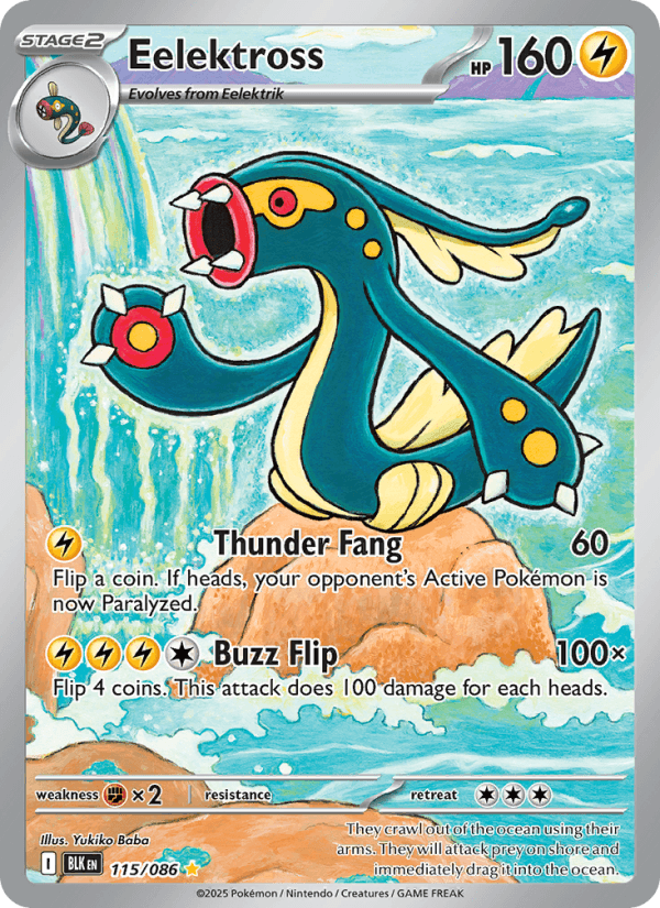 Eelektross — Pokémon card