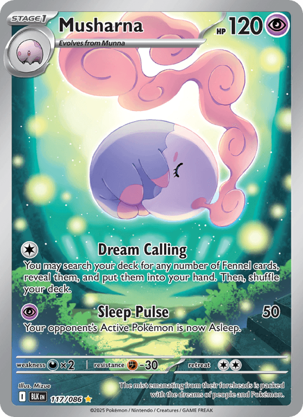 Musharna — Pokémon card