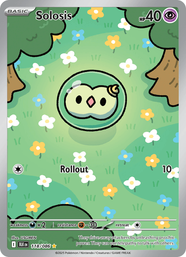 Solosis — Pokémon card