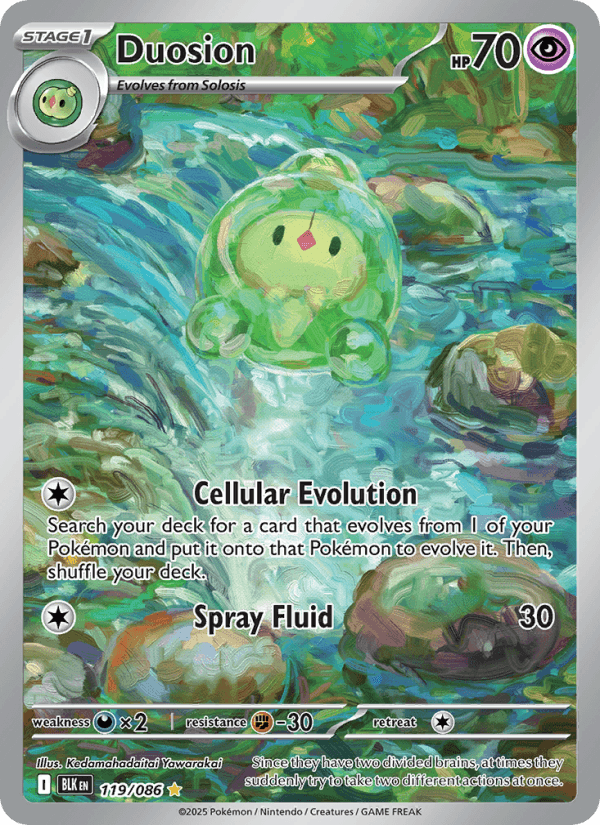 Duosion — Pokémon card