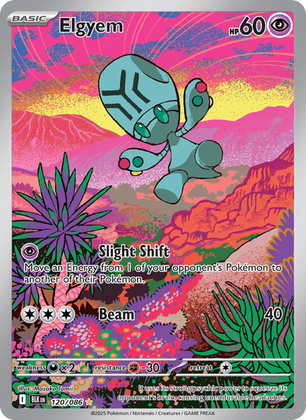 Elgyem — Pokémon card