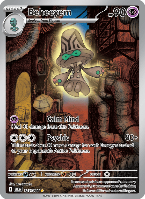 Beheeyem — Pokémon card